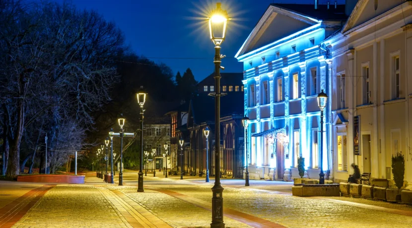 Iluminacja architektury i oświetlenie dekoracyjne w Szczawnie-Zdroju – Telfa